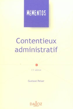 Contentieux administratif (13e edition)