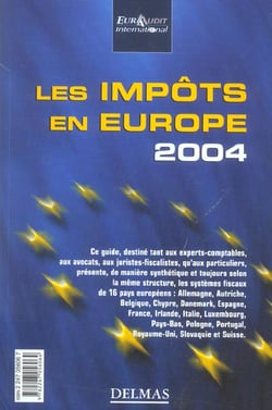 Les impots en europe 2004 (12e edition)