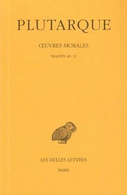 Oeuvres morales Tome 11 1ère partie
