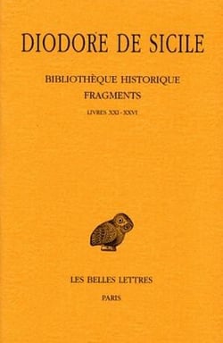 Bibliothèque historique - fragments - livres 21-26