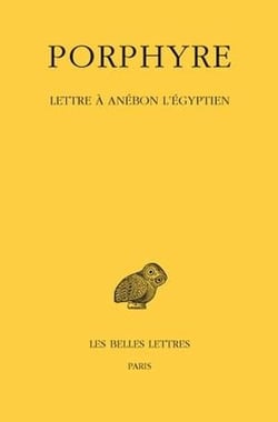 Lettre à Anébon l'égyptien
