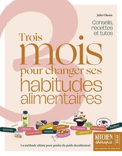 Kitchen thérapie : Trois mois pour changer ses habitudes alimentaires : Conseils, recettes et tutos