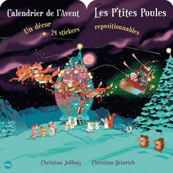 Les P'tites Poules : calendrier de l'Avent (édition 2017)