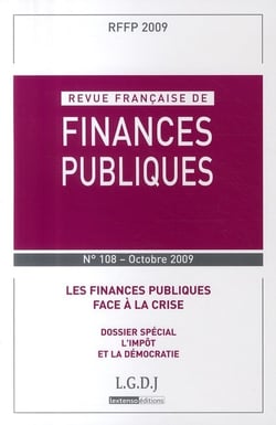 Les finances publiques face à la crise
