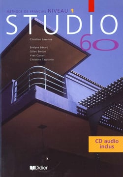 Studio 60 niv.1 - livre eleve + cd audio