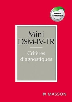 Mini dsm-iv-tr - critères diagnostiques