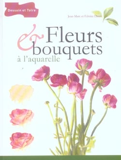 Fleurs et bouquets a l'aquarelle