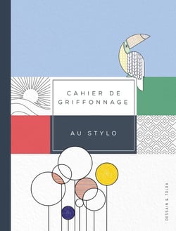 Cahier de griffonnage au stylo bille - pour tout noter, sans se stresser !