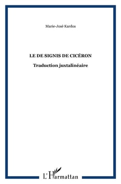 Le De Signis de Cicéron - traduction juxtalinéaire