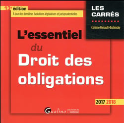 L'essentiel du droit des obligations (édition 2017/2018)