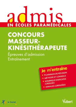 Concours masseur-kinésithérapeute - épreuves d'admission - entraînement