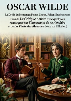 Le Déclin du Mensonge- Plume, Crayon, Poison (Etude en vert) : Suivi de Le Critique Artiste avec quelques remarques sur l'importance de ne rien faire et de La Vérité des Masques (Note sur l'Illusion)
