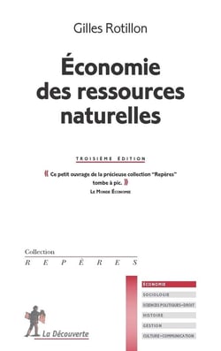 Économie des ressources naturelles (3e édition)