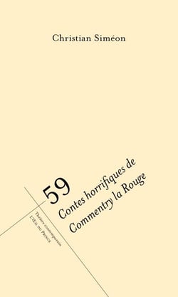59 contes horrifiques de commentry la rouge