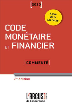 Code monétaire et financier commenté (édition 2020)