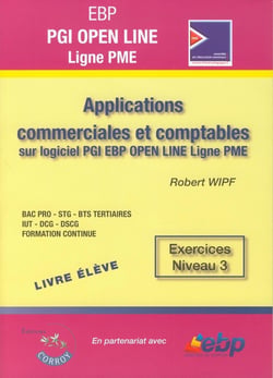 Ebp pgi open line - applications commerciales etcomptables  sur pgi ebp open line ligne pme. exe niv