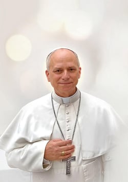 Image prière du pape Léon XIV : 10 Images souples avec prière au dos
