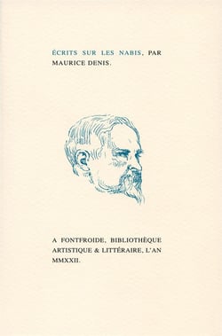 Écrits sur les Nabis