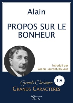 Propos sur le bonheur en grands caracteres - police arial 18 facile a lire