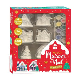 MES JOLIES MAISONS DE NOËL A PEINDRE