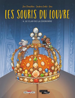 Les souris du Louvre Tome 4 : le clan de la couronne