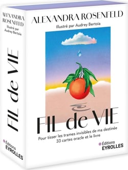 Fil de vie : Pour tisser les trames invisibles de ma destinée : 33 cartes oracle et le livre