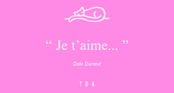 Je t'aime