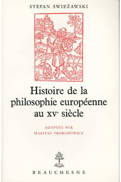 Histoire de la philosophie européenne au XVe siècle