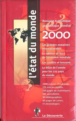 L'etat du monde 2000 - annuaire economique et geopolitique mondial