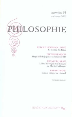 Revue Philosophie n.91