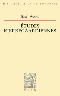 Études Kierkegaardiennes