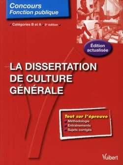La dissertation de culture générale t.53  (5è édition)