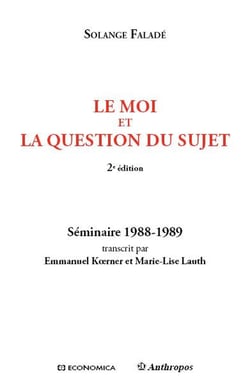 MOI ET LA QUESTION DU SUJET, 2ED. (LE)