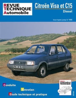 Citroen visa et c15 diesel - tous types jusqu'a 1995