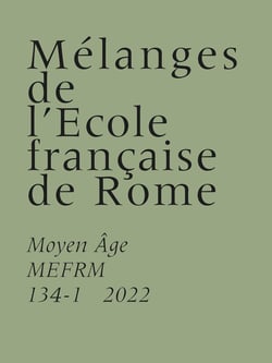 MEFRA - Moyen-Age n.134-1