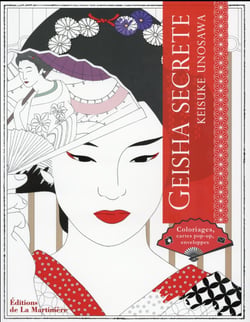 Geisha Secrete : Coloriages Et Cartes Postales