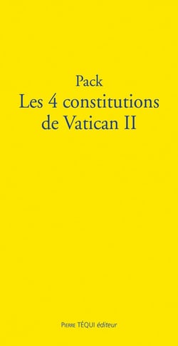Pack  les 4 constitutions  de vatican II : retrouvez les grands textes de vatican II