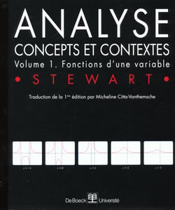 Analyse - concepts et contextes t.1 - fonctions d'une variable
