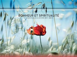 L'agenda-calendrier bonheur et spiritualite 2017