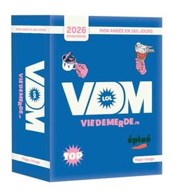 Mon année en 365 jours : VDM Vie de merde (édition 2026)