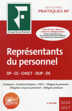 Représentants du personnel (édition 2016/2017)