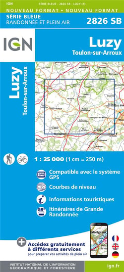 2826Sb Luzy/Toulon-Sur-Arroux