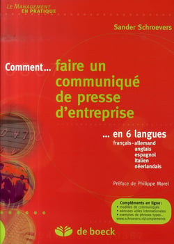 Comment... faire un communiqué de presse d'entreprise en 6 langues