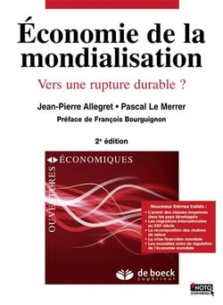 Économie de la mondalisation - opportunités et fractures (2e édition)