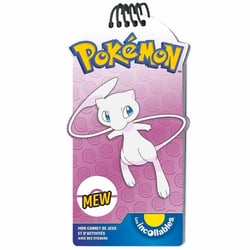 Les incollables : Pokémon : Mon carnet de jeux et d'activités avec stickers : Mew