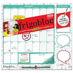 Frigobloc Mensuel à chacun sa couleur ! (édition 2026)