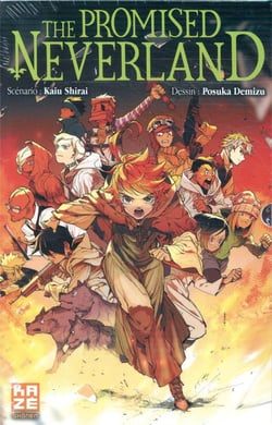 The promised Neverland : coffret vol.2 : t.16 et gag manga - édition collector