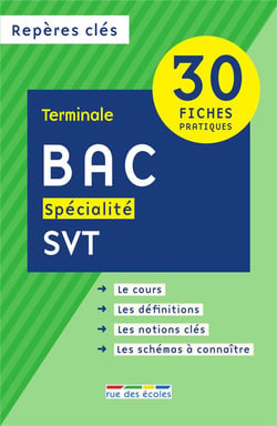 Repères clés bac : spécialité SVT