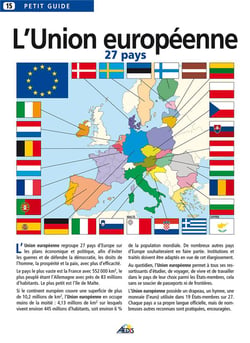 L'union européenne 27 pays