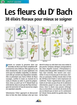 Les fleurs du Dr Bach - 38 élixirs floraux pour mieux se soigner